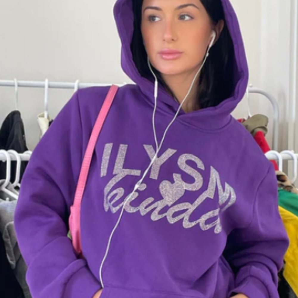 ILYSM kinda hoodie